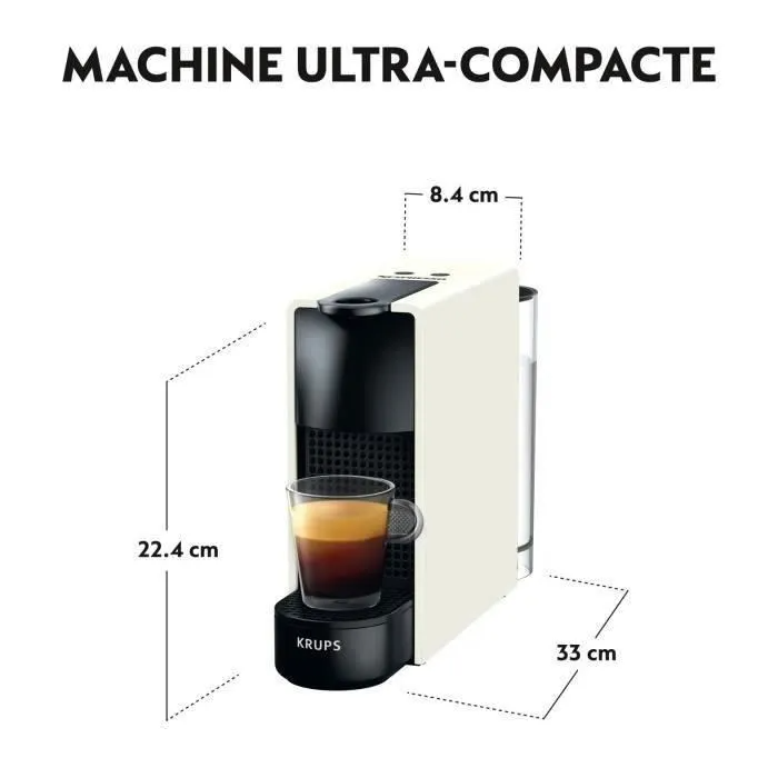 Machine à café Nespresso Essenza by Krups